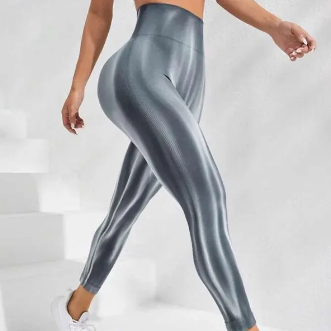 High-Waisted Aurora Tie-Dye Leggings