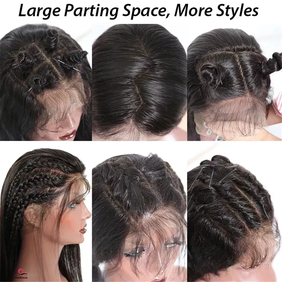 Transparent Lace Front Human Hair Wig