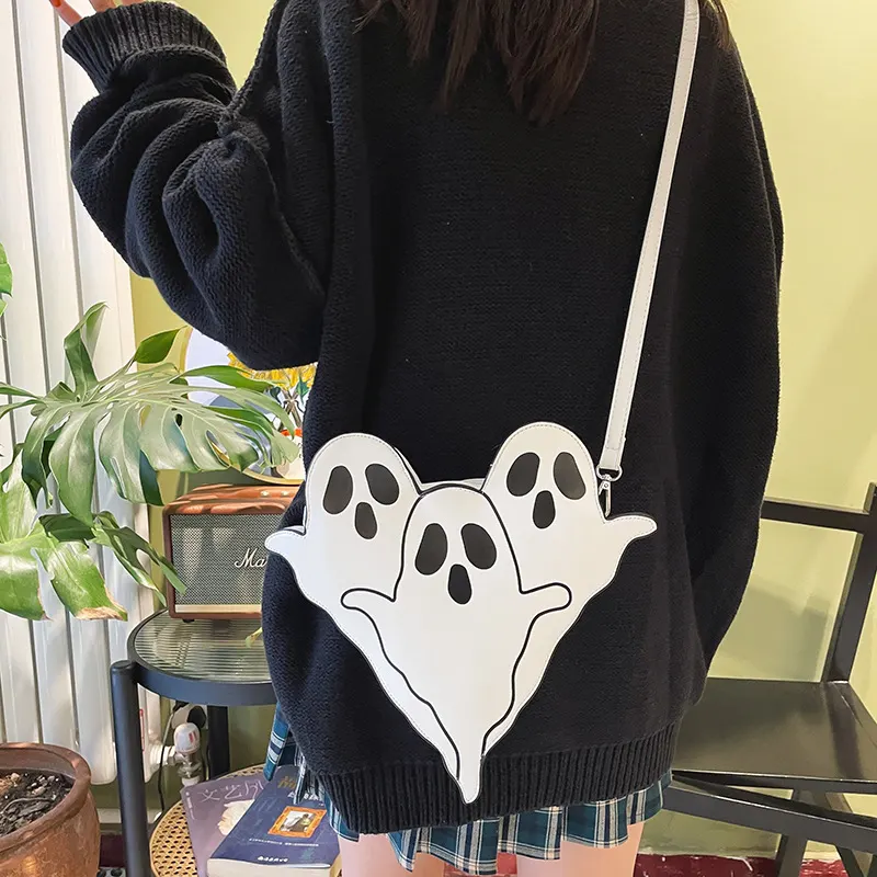 3D Cartoon Ghost Crossbody Phone Bag