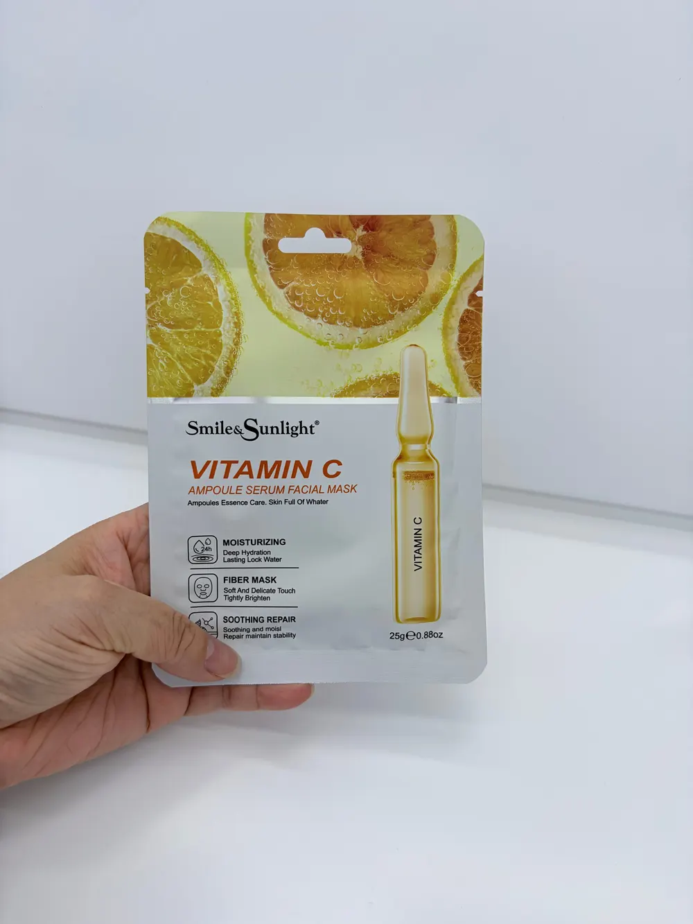 Vitamin C Ampoule Serum Facial Mask