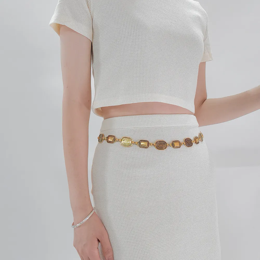 Retro Boho Metal Waist Chain