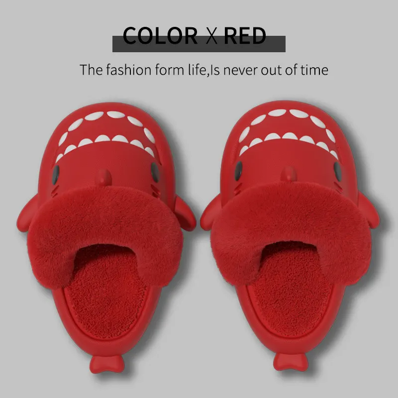 Detachable Shark House Slippers