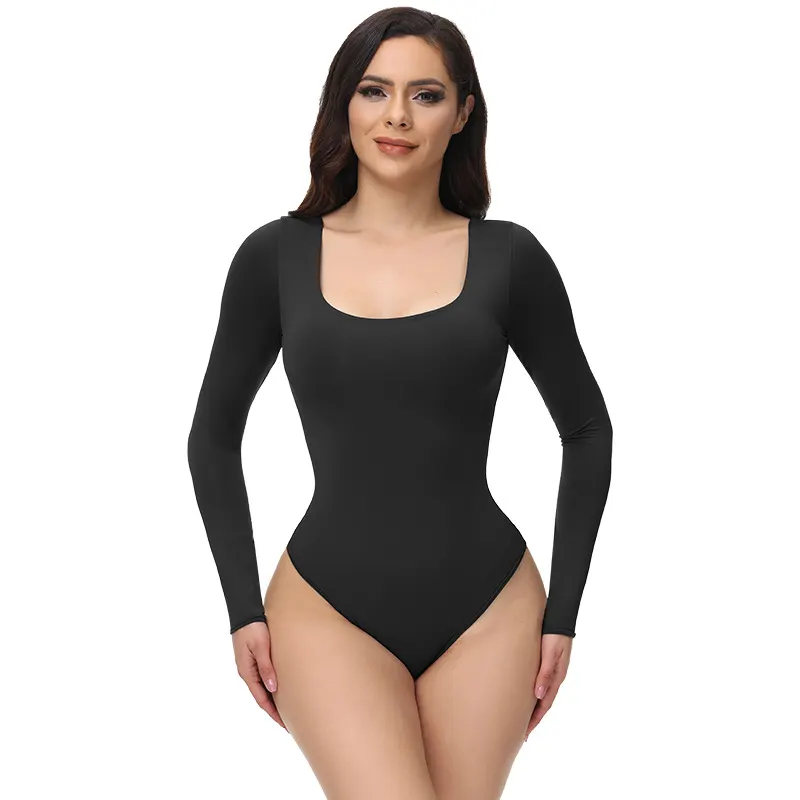 Smoothing Nylon Bodysuit Shapewear