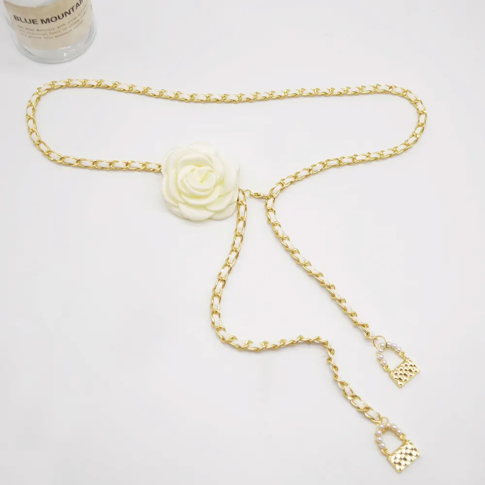Woven Metal Waist Chain
