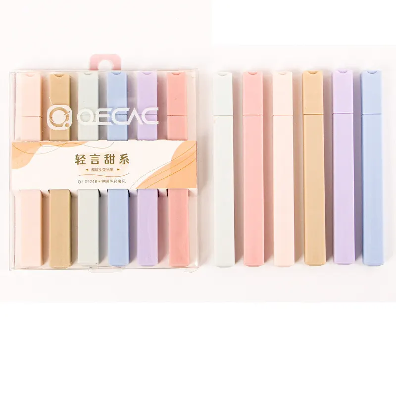 Double-Ended Soft Tip Highlighter Set