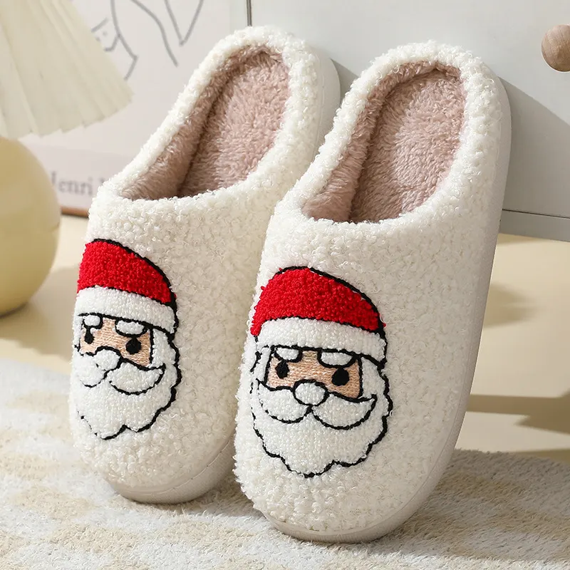 Festive Character Furry House Slippers