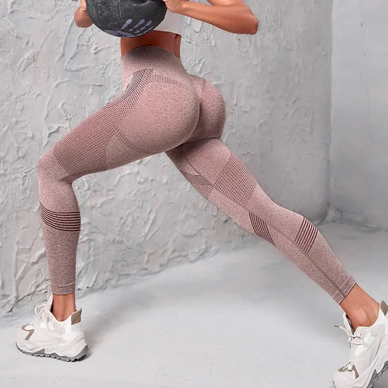 High Waist Nylon Yoga Leggings