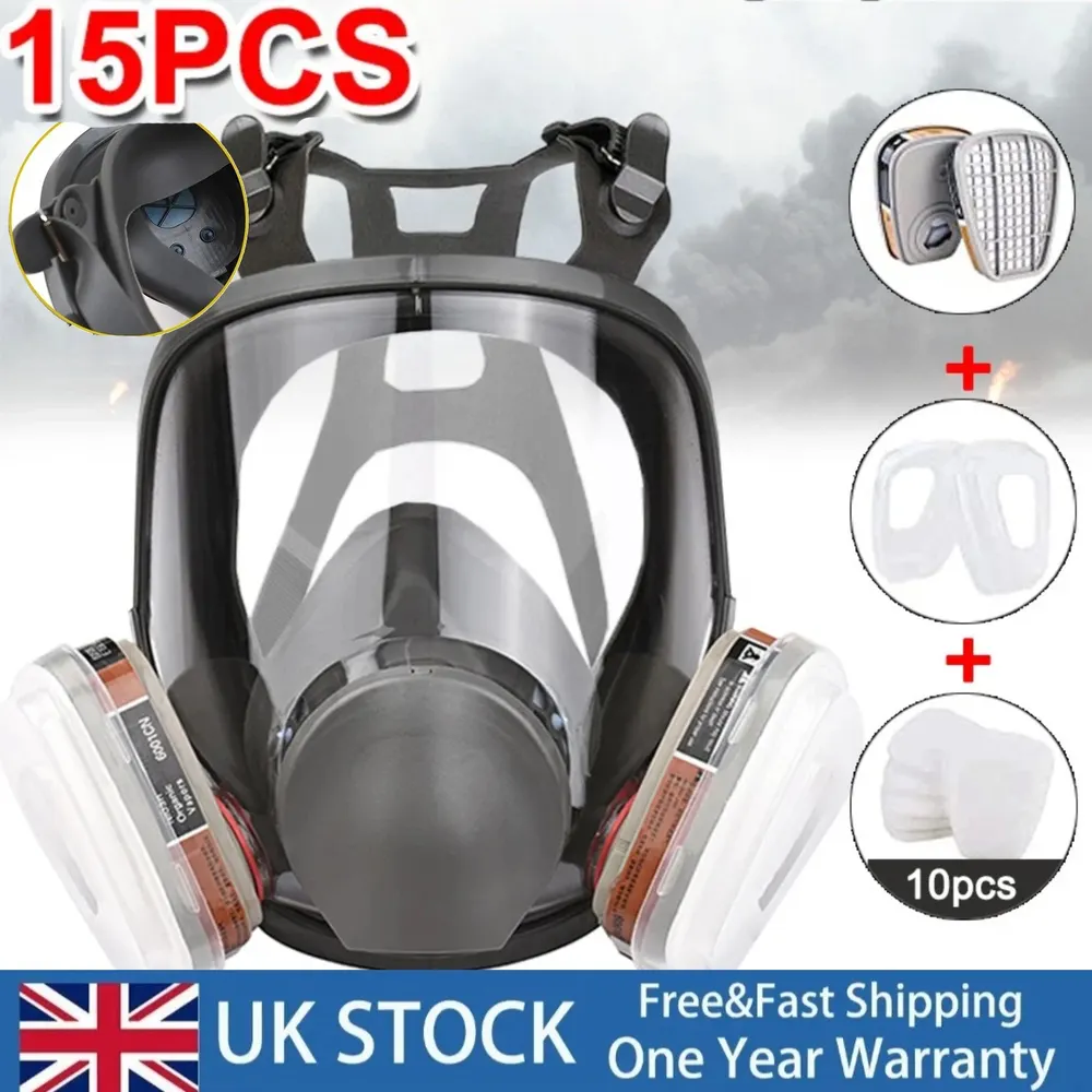 15-Piece Full Face Mask Set