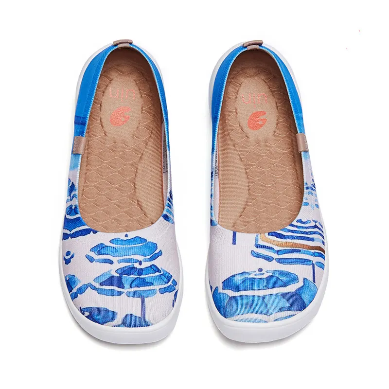 No-Tie Canvas Slip-On Sneakers