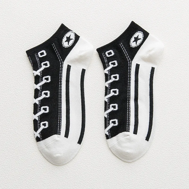 Combed Cotton Boat Socks
