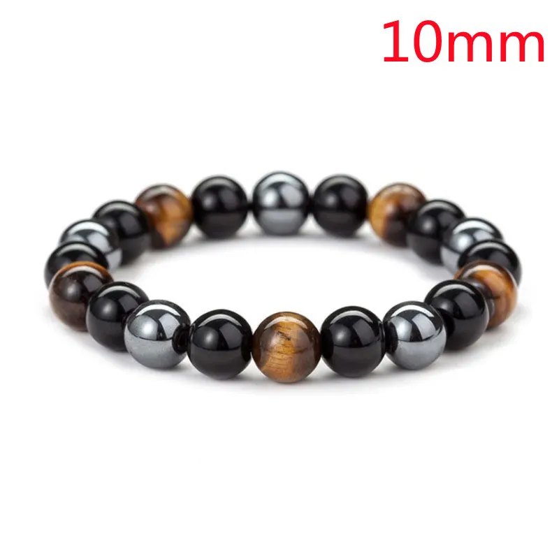 Hand-Woven Tiger Eye Stone Bracelet