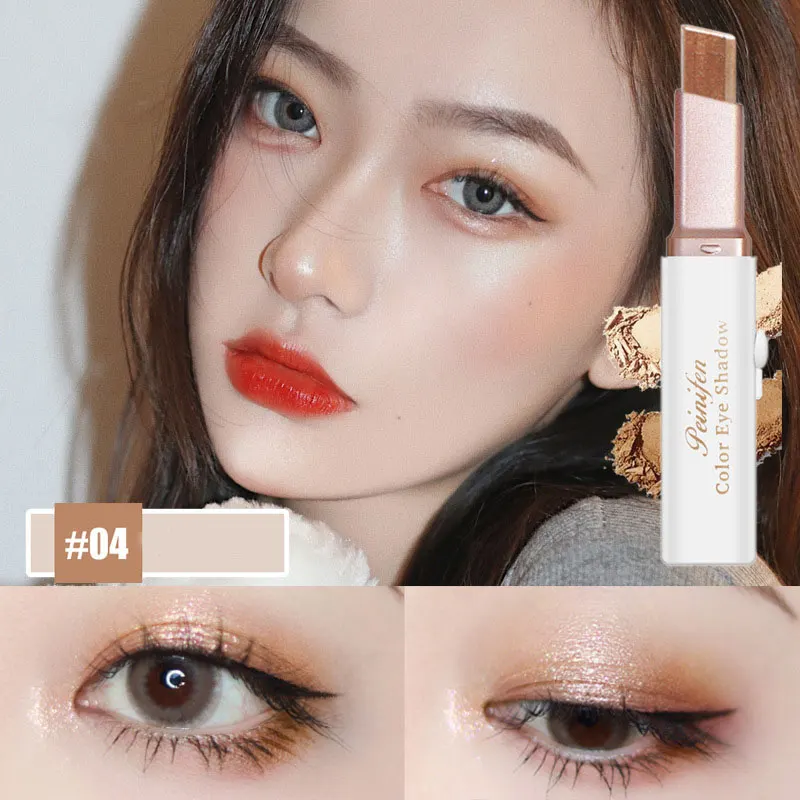 Two-Tone Gradient Shimmer Eyeshadow Stick