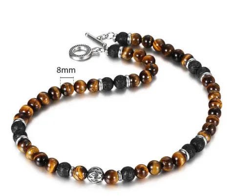 108-Bead Frosted Stone Mala Bracelet