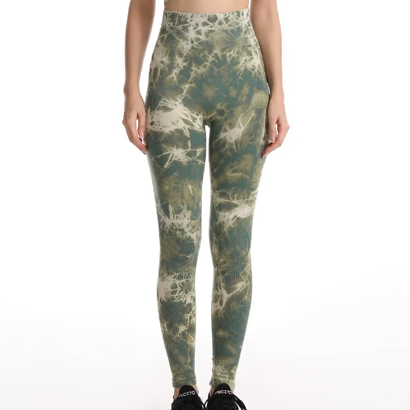 Tie-Dye Stretch Yoga Leggings