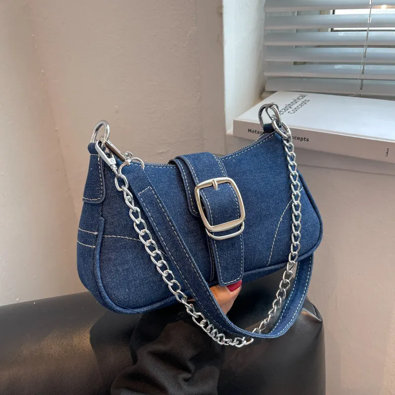 Small Square Canvas Crossbody Bag