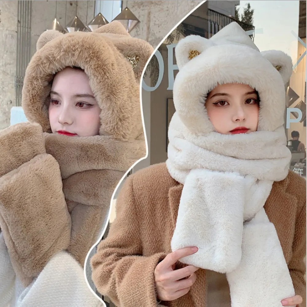 USB Heated Hat and Scarf Set
