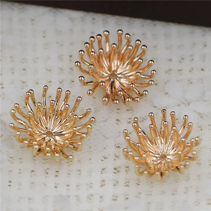 Antique Gold Hairpin Pendant