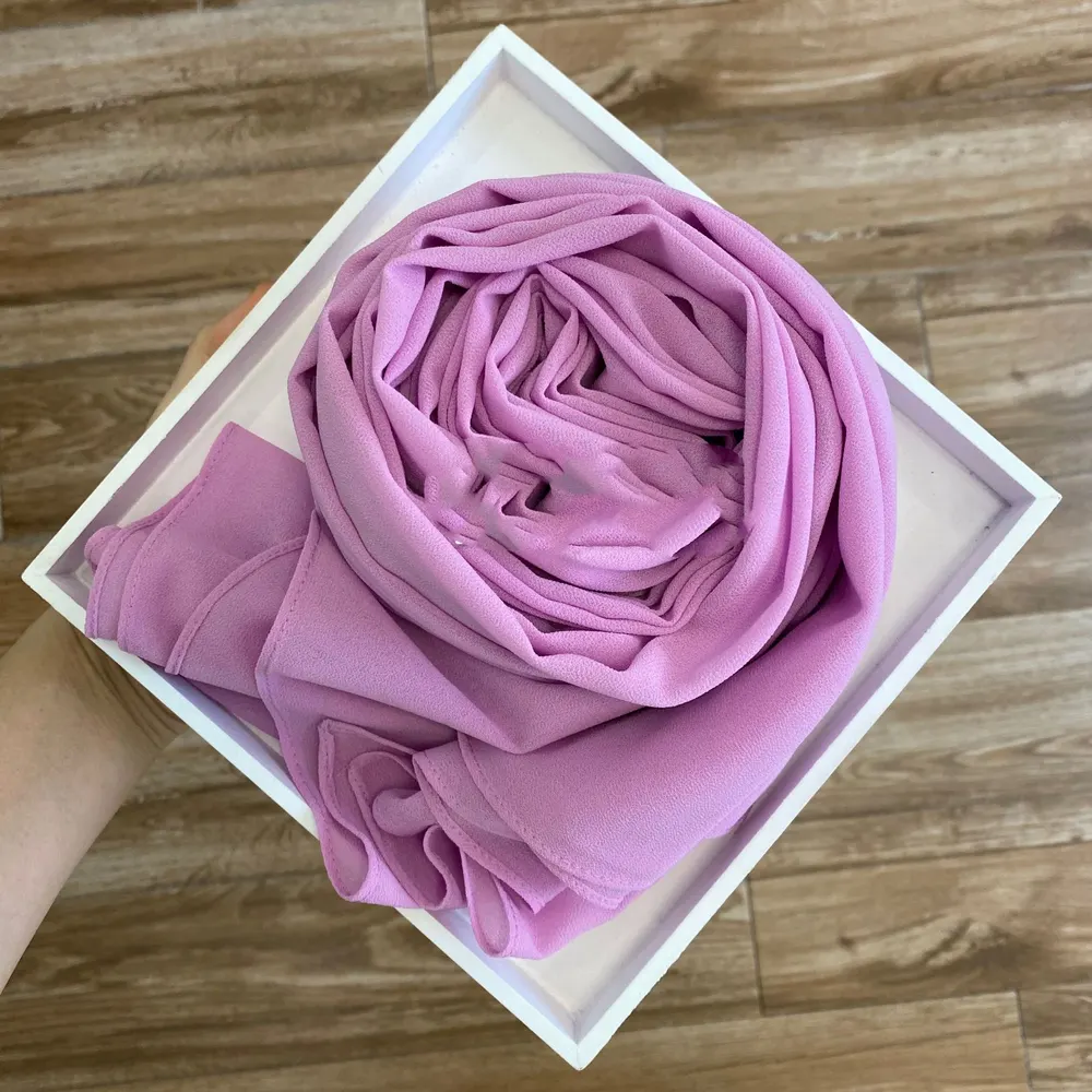 Pearl Chiffon Hijab Scarf