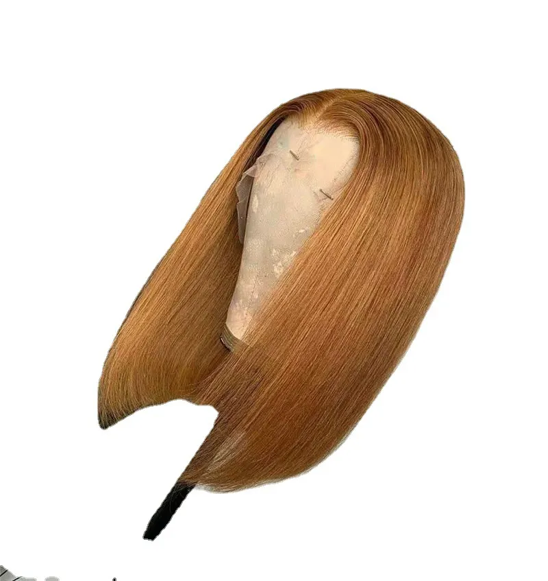 Golden Blond Lace Front Human Hair Wig