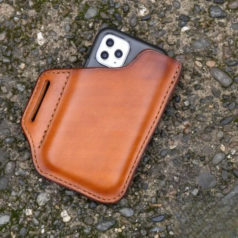 PU Leather Waist Bag with Card Slot