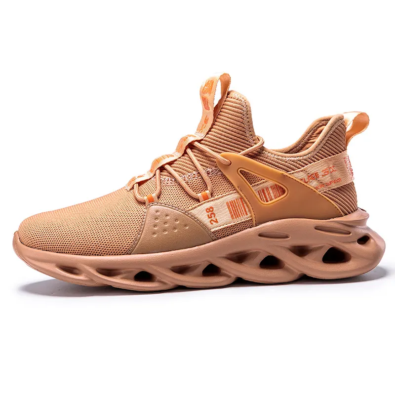 Breathable Mesh Lace-Up Sneakers