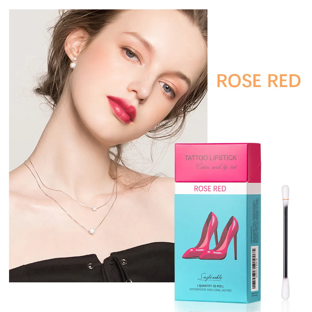 20-Piece Cotton Swab Lipstick Set