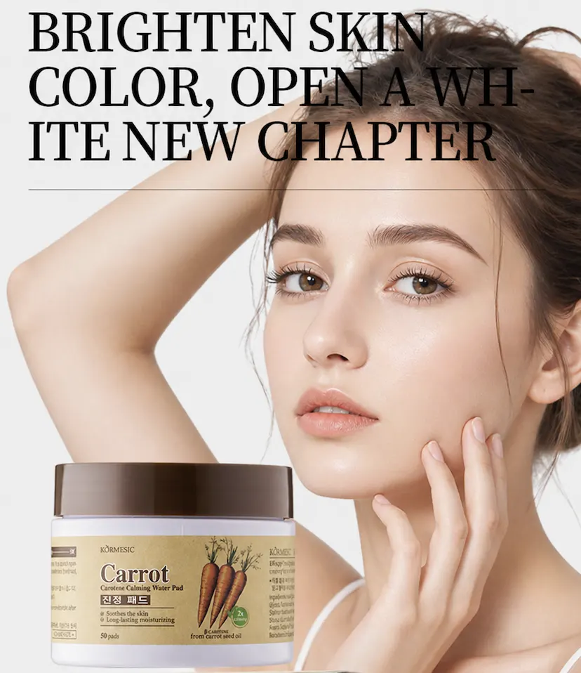 Carotene Calming Cotton Toner Pads