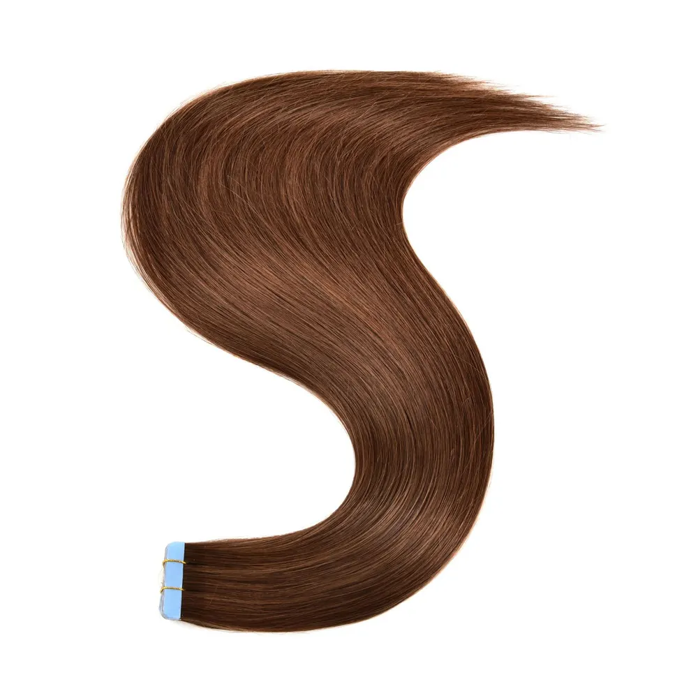 Straight Real Hair Extension Hairpiece
