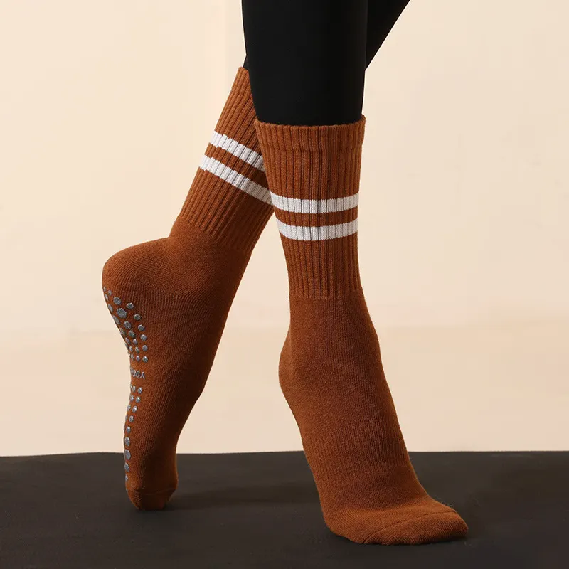 Cotton Non-Slip Pilates Grip Socks