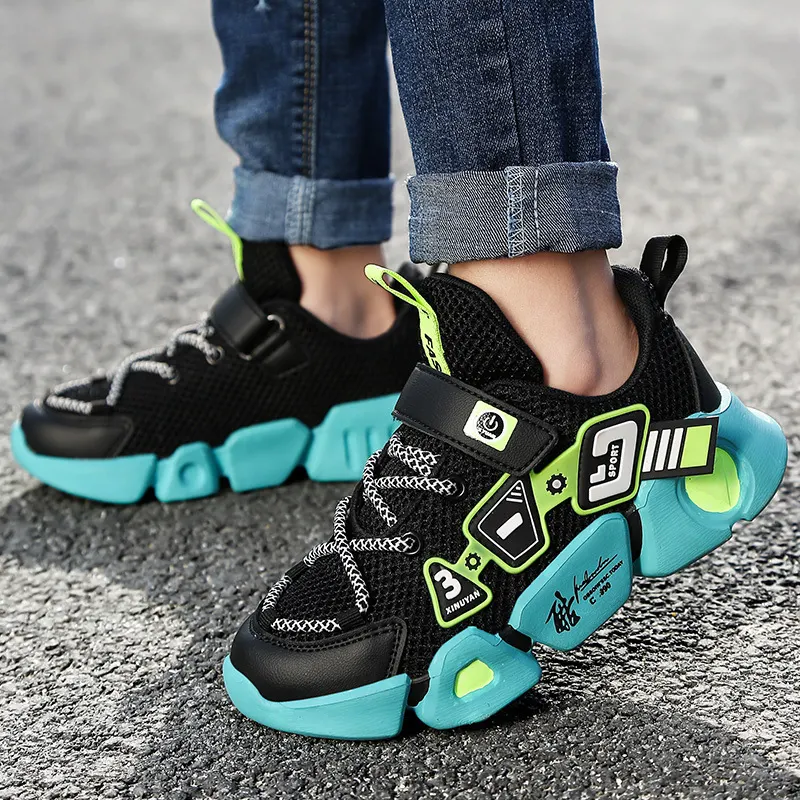 Woven Mesh Strap Sneakers