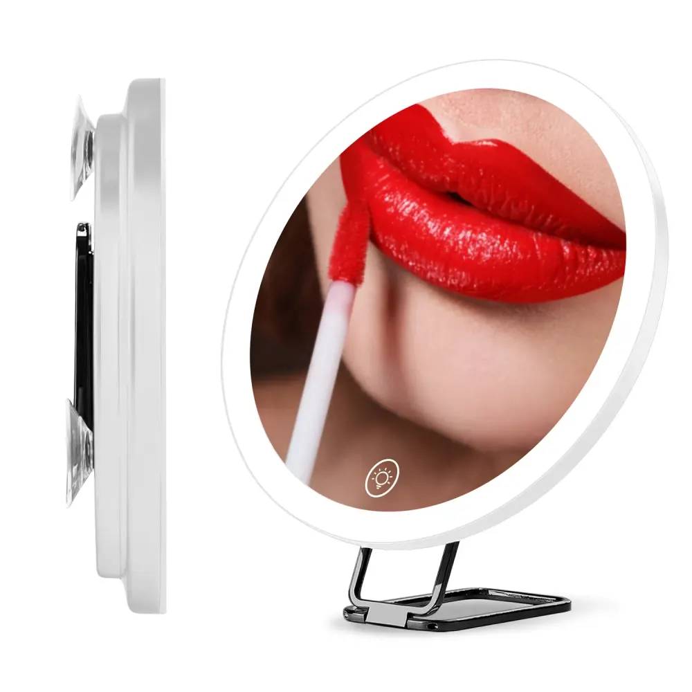 30X Rechargeable LED Magnifying Mirror