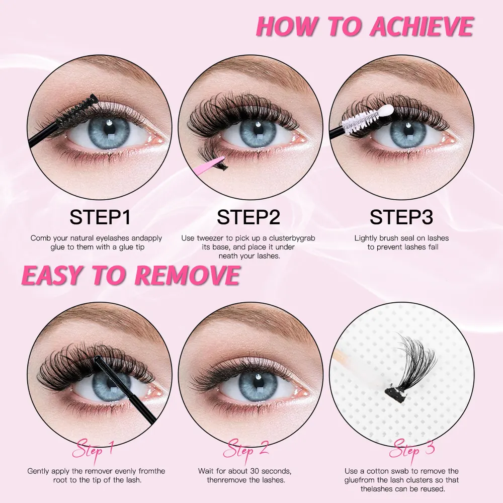 32-Row 640-Segment Cluster Lash Book