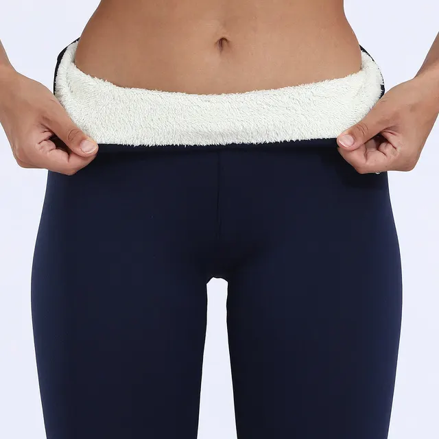 Viscose Blend High-Waist Leggings
