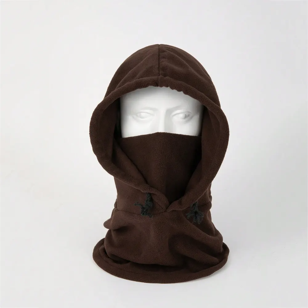 Fleece Balaclava with Drawstring