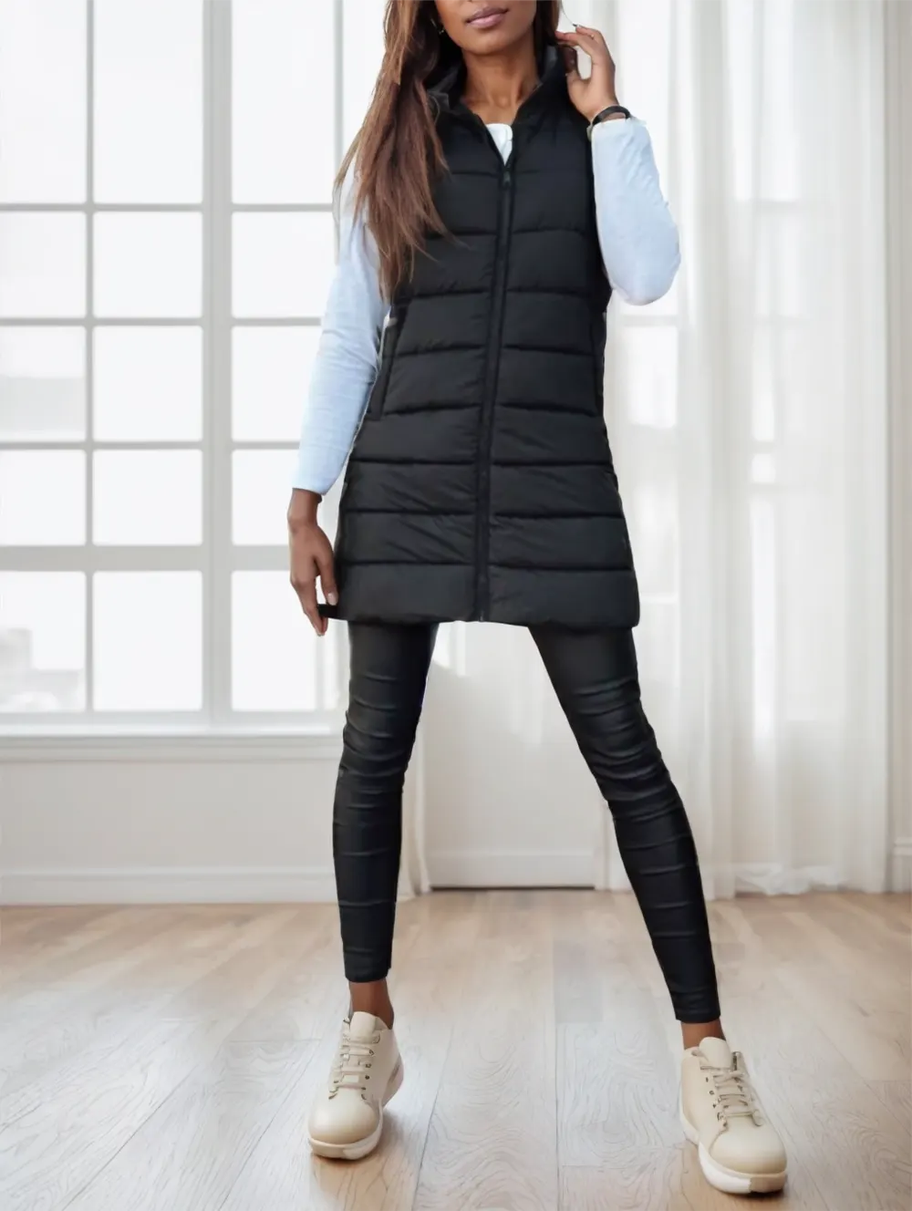 Hooded Puffer Vest