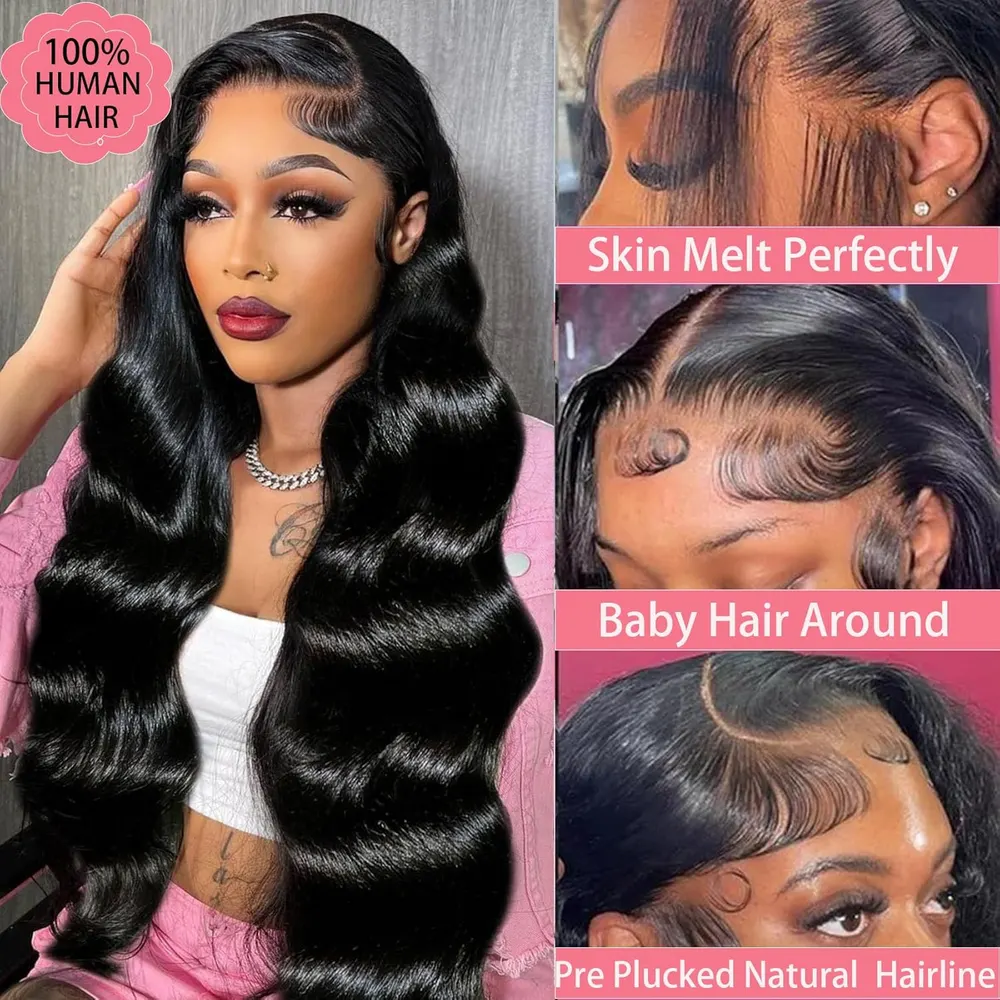Body Wave 13x4 Lace Front Human Hair Wig