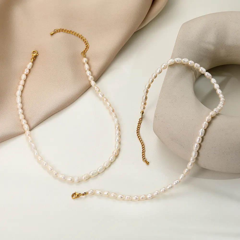 Freshwater Pearl Clavicle Necklace