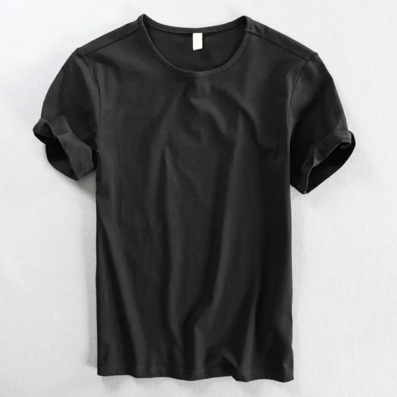 Loose Fit Cotton Crew-Neck T-Shirt