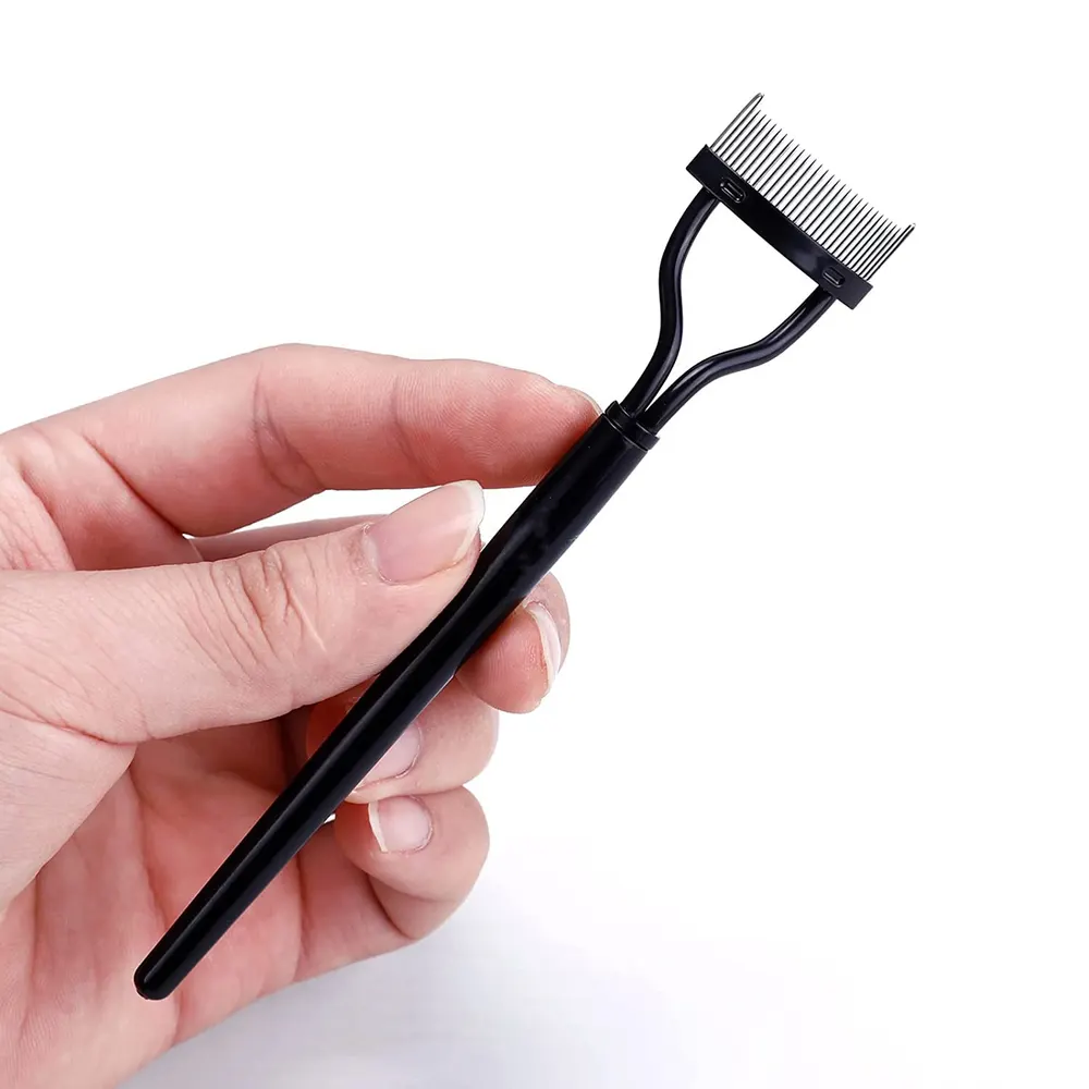 Double-Ended Brow Groomer and Concealer Brush