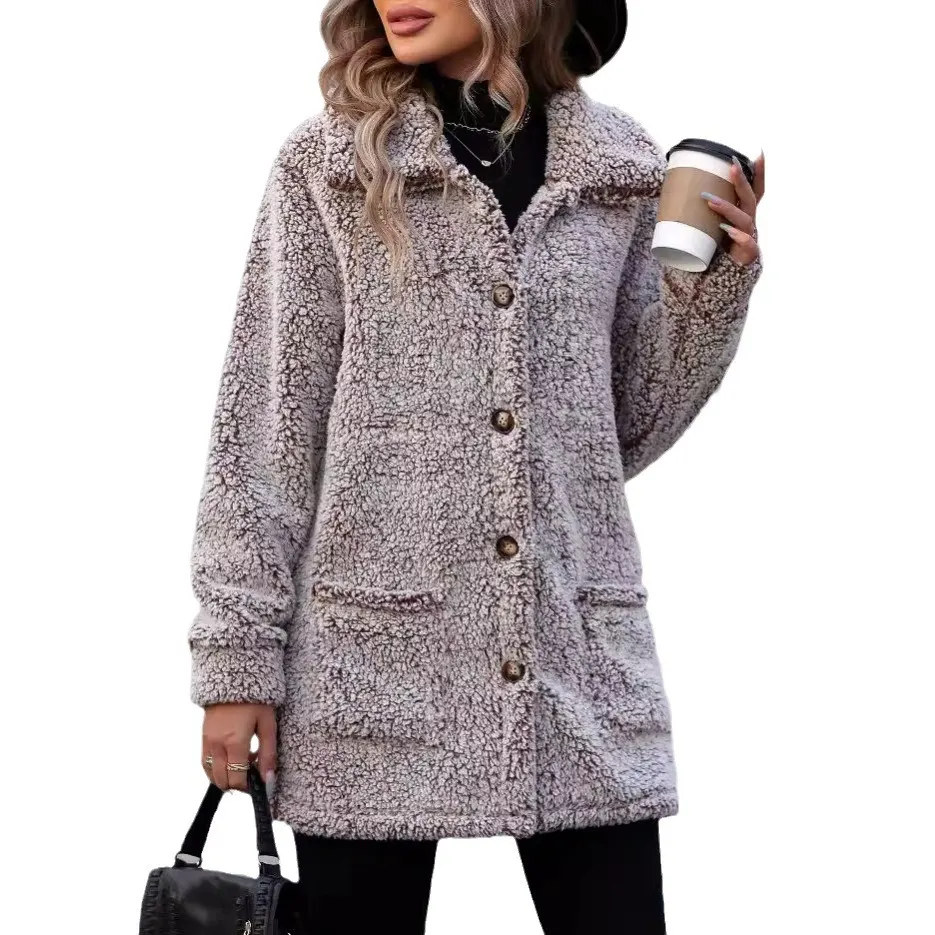 Velvet-Feel Quilted Cardigan Jacket