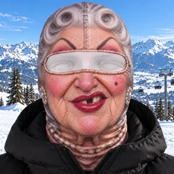 Novelty Realistic Face Balaclava