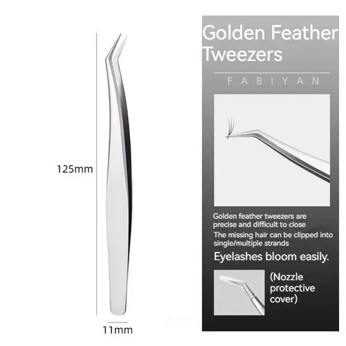 Stainless Steel Lash Extension Tweezers