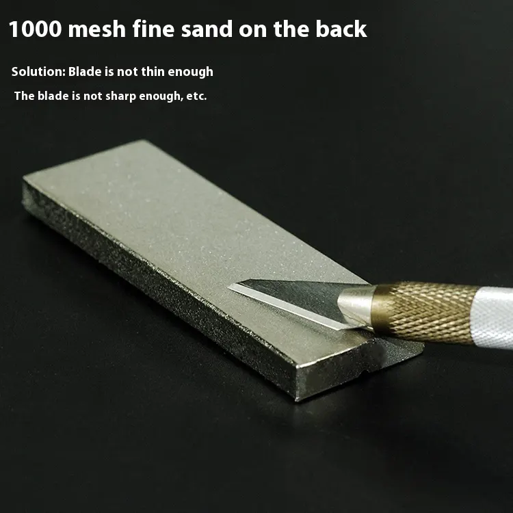Double-Sided Diamond Tweezer Sharpening Stone
