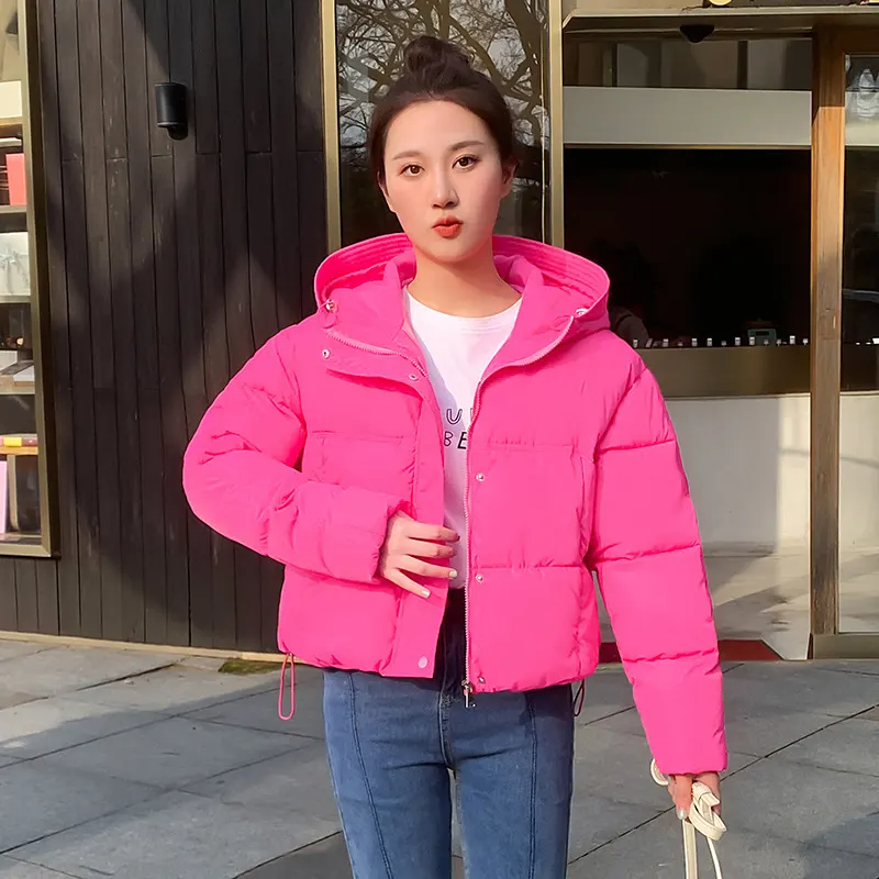 Hooded Short Down Jacket