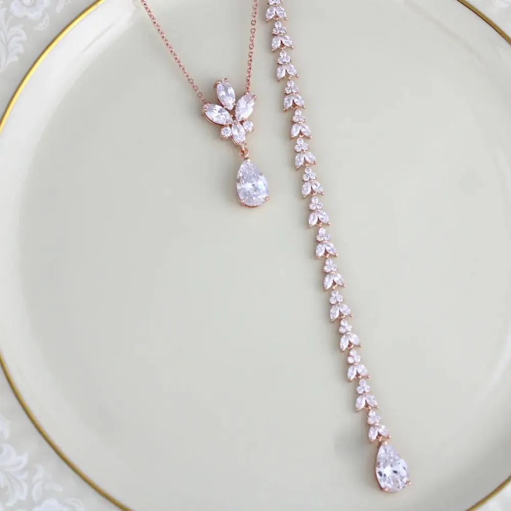 Water Drop Pearl Pendant Necklace