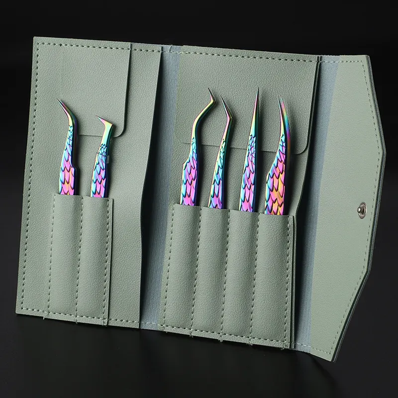 6-Piece Lash and Brow Tweezer Set