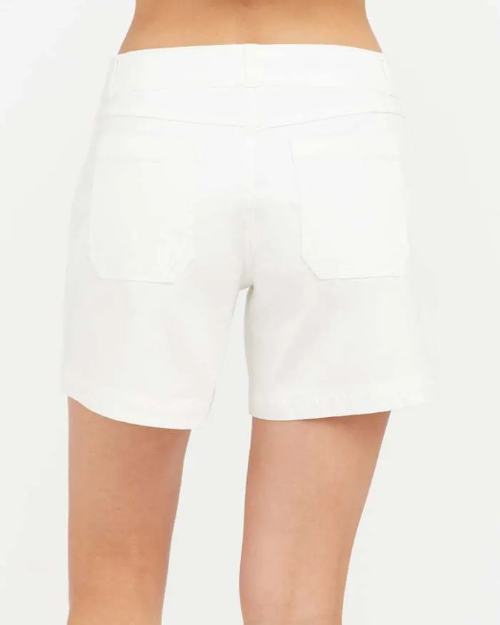 High-Waist A-Line Stretch Pants