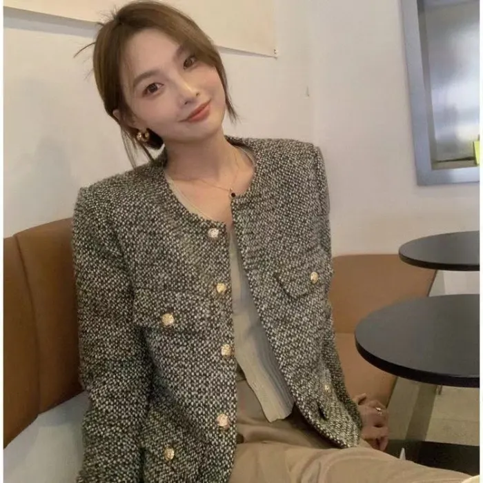 Short Chenille Coat