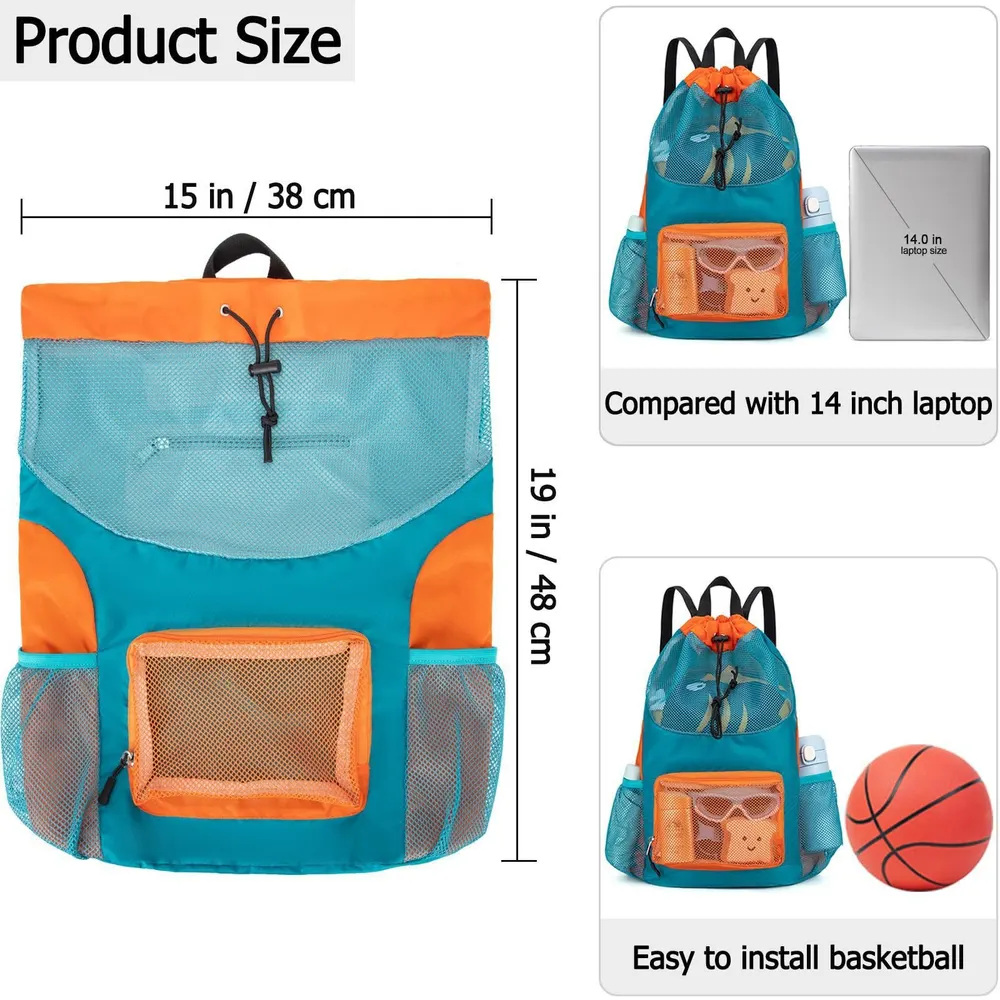 Waterproof Mesh Cylindrical Travel Bag