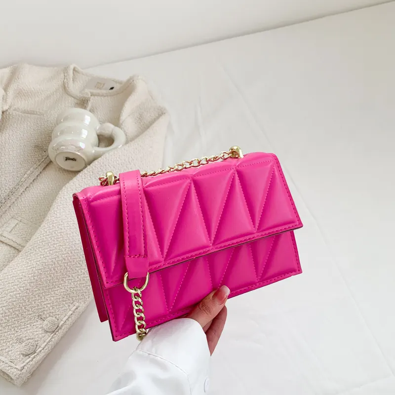 Square Chain Crossbody Bag